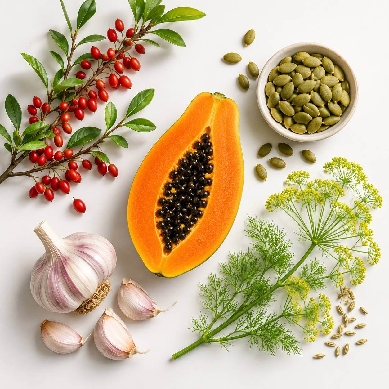 Ingredientes vegetales